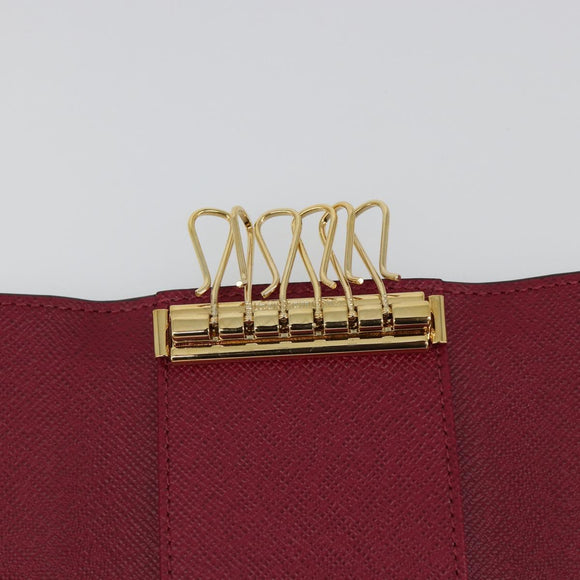 LOUIS VUITTON Monogram Multicles 6 Key Case Fuchsia M60701 LV Auth 186281V