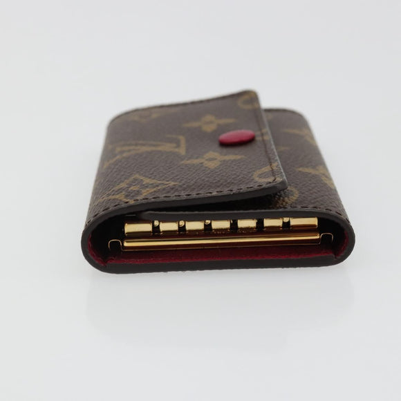 LOUIS VUITTON Monogram Multicles 6 Key Case Fuchsia M60701 LV Auth 186281V