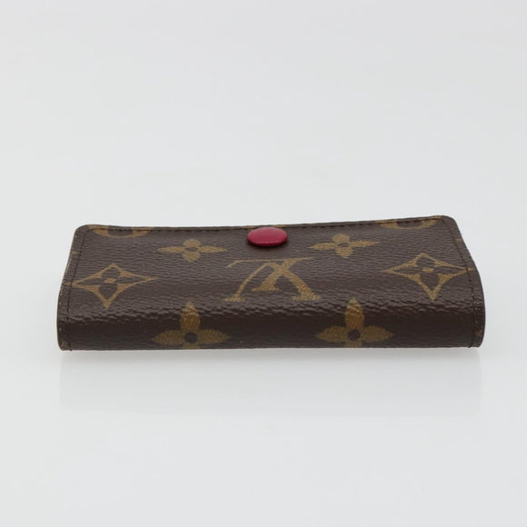 LOUIS VUITTON Monogram Multicles 6 Key Case Fuchsia M60701 LV Auth 186281V