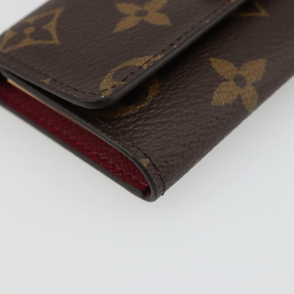 LOUIS VUITTON Monogram Multicles 6 Key Case Fuchsia M60701 LV Auth 186281V