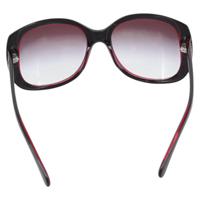 CHANEL COCO Mark Sunglasses Plastic Red CC Auth 186282M - 0