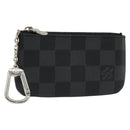 LOUIS VUITTON Damier Graphite Pochette Cles Coin Purse N61235 LV Auth 186286V-1