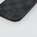 LOUIS VUITTON Damier Graphite Pochette Cles Coin Purse N61235 LV Auth 186286V-16