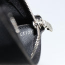 LOUIS VUITTON Damier Graphite Pochette Cles Coin Purse N61235 LV Auth 186286V-11