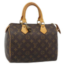 LOUIS VUITTON Monogram Speedy 25 Hand Bag M41528 LV Auth 186287A-1