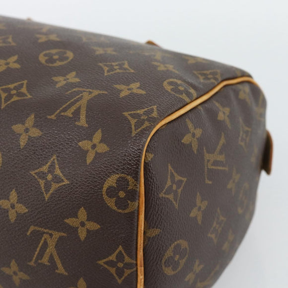 LOUIS VUITTON Monogram Speedy 25 Hand Bag M41528 LV Auth 186287A