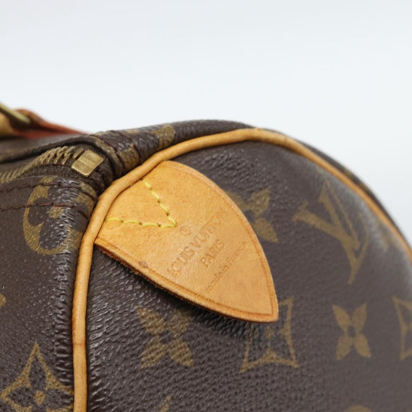 LOUIS VUITTON Monogram Speedy 25 Hand Bag M41528 LV Auth 186287A