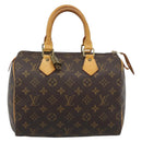 LOUIS VUITTON Monogram Speedy 25 Hand Bag M41528 LV Auth 186287A-13