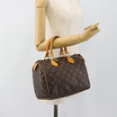 LOUIS VUITTON Monogram Speedy 25 Hand Bag M41528 LV Auth 186287A-23