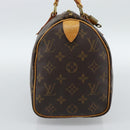 LOUIS VUITTON Monogram Speedy 25 Hand Bag M41528 LV Auth 186287A-3