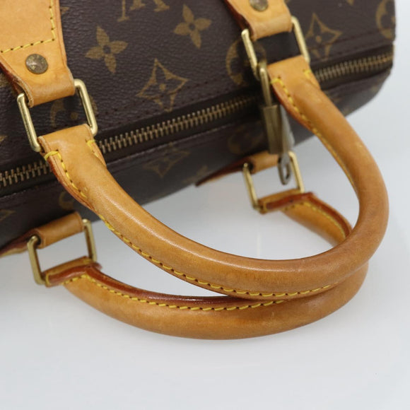 LOUIS VUITTON Monogram Speedy 25 Hand Bag M41528 LV Auth 186287A