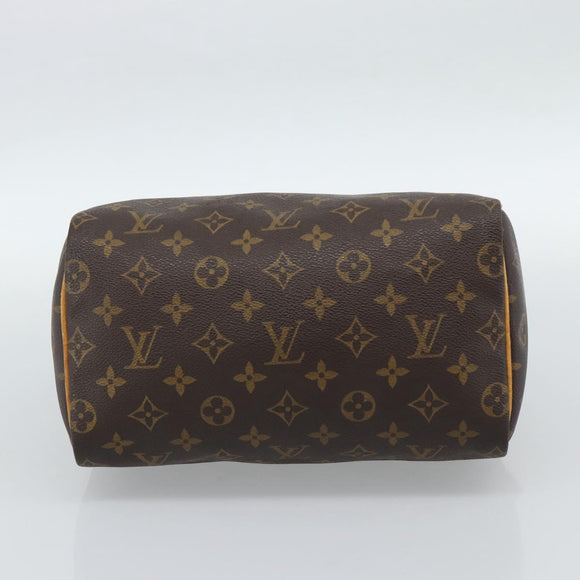 LOUIS VUITTON Monogram Speedy 25 Hand Bag M41528 LV Auth 186287A