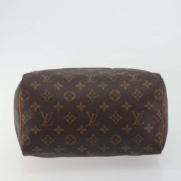 LOUIS VUITTON Monogram Speedy 25 Hand Bag M41528 LV Auth 186288A