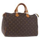 LOUIS VUITTON Monogram Speedy 40 Hand Bag M41522 LV Auth 186291-1