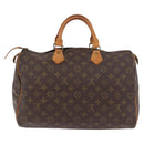 LOUIS VUITTON Monogram Speedy 40 Hand Bag M41522 LV Auth 186291-2