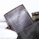 FENDI Zucca Canvas Hand Bag Black Brown Auth 186292A-12
