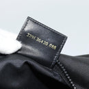 FENDI Hand Bag Canvas 2way Black Gold Auth 186293-12