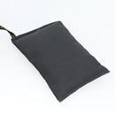 FENDI Hand Bag Canvas 2way Black Gold Auth 186293-24