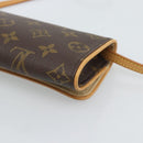 LOUIS VUITTON Monogram Pochette Twin PM Shoulder Bag M51854 LV Auth 186295V-16