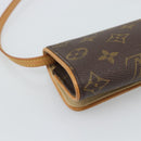 LOUIS VUITTON Monogram Pochette Twin PM Shoulder Bag M51854 LV Auth 186295V-17