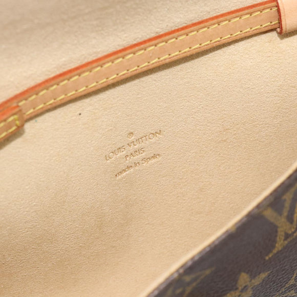 LOUIS VUITTON Monogram Pochette Twin PM Shoulder Bag M51854 LV Auth 186295V