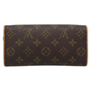 LOUIS VUITTON Monogram Pochette Twin PM Shoulder Bag M51854 LV Auth 186295V-2