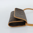 LOUIS VUITTON Monogram Pochette Twin PM Shoulder Bag M51854 LV Auth 186295V-4
