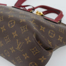 LOUIS VUITTON Monogram Flower Zip Tote PM Tote Bag Fuchsia M44350 Auth 186296A-15