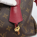 LOUIS VUITTON Monogram Flower Zip Tote PM Tote Bag Fuchsia M44350 Auth 186296A-18