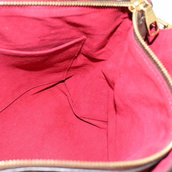 LOUIS VUITTON Monogram Flower Zip Tote PM Tote Bag Fuchsia M44350 Auth 186296A