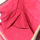 LOUIS VUITTON Monogram Flower Zip Tote PM Tote Bag Fuchsia M44350 Auth 186296A-24