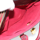 LOUIS VUITTON Monogram Flower Zip Tote PM Tote Bag Fuchsia M44350 Auth 186296A-26