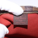 LOUIS VUITTON Damier Ebene Trousse Makeup Pouch N51982 LV Auth 186298V-18