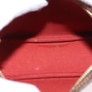 LOUIS VUITTON Damier Ebene Trousse Makeup Pouch N51982 LV Auth 186298V-11