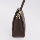 LOUIS VUITTON Damier Ebene Trousse Makeup Pouch N51982 LV Auth 186298V-3