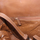 GUCCI GG Canvas Web Sherry Line Tote Bag Beige Silver Red Auth 186307-21