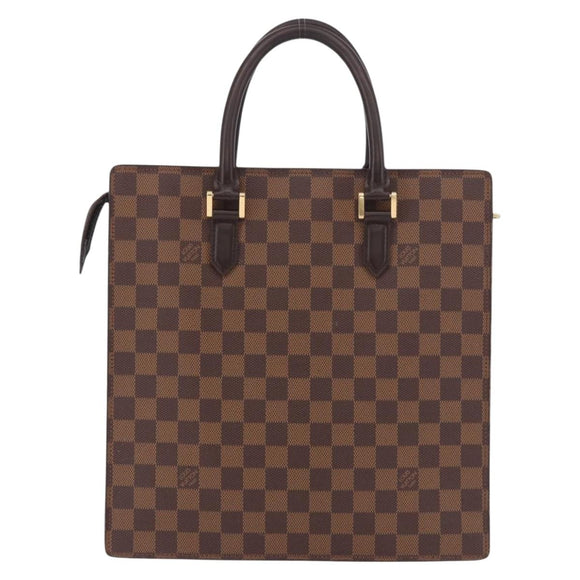 LOUIS VUITTON Damier Ebene Venice PM Hand Bag N51145 LV Auth 186314