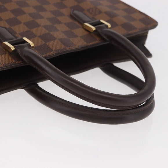 LOUIS VUITTON Damier Ebene Venice PM Hand Bag N51145 LV Auth 186314