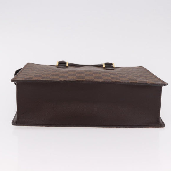 LOUIS VUITTON Damier Ebene Venice PM Hand Bag N51145 LV Auth 186314