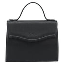 SAINT LAURENT Hand Bag Leather Black Gold Auth 186323A-13