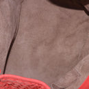 BOTTEGA VENETA INTRECCIATO Tote Bag Leather Red 222322 Auth 186324A-11