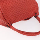 BOTTEGA VENETA INTRECCIATO Tote Bag Leather Red 222322 Auth 186324A-7