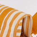 HERMES Cannes PM Hand Bag Canvas Yellow Silver Auth 186325A-14