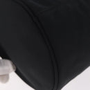 BALENCIAGA Hand Bag Canvas Black Silver 619458 Auth 186329A-18