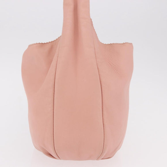 LOEWE Schoudertas Leer Roze Zilver Origineel 186331A