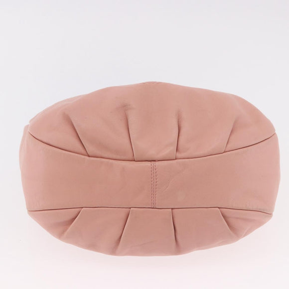 LOEWE Schoudertas Leer Roze Zilver Origineel 186331A