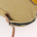 LOEWE Loewe Nature Tote Bag Canvas 2way Beige Zilver Auth 186333A-10