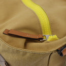 LOEWE Loewe Nature Tote Bag Canvas 2way Beige Zilver Auth 186333A-19