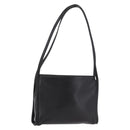 LOEWE Shoulder Bag Leather Black Gold Auth 186334A-1