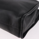 LOEWE Shoulder Bag Leather Black Gold Auth 186334A-14
